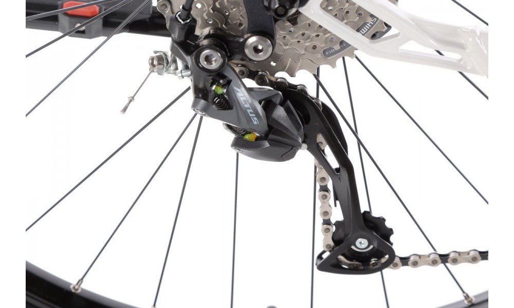 Rower trekingowy elektryczny Kellys E-Cristy 30  Panasonic - biały-czarny