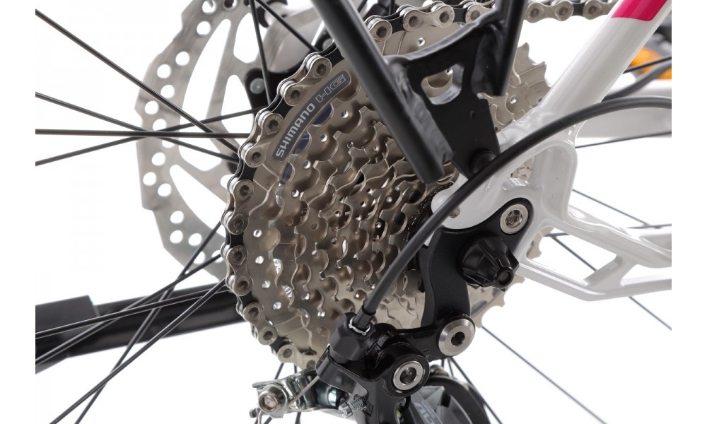 Rower trekingowy elektryczny Kellys E-Cristy 30  Panasonic - biały-czarny