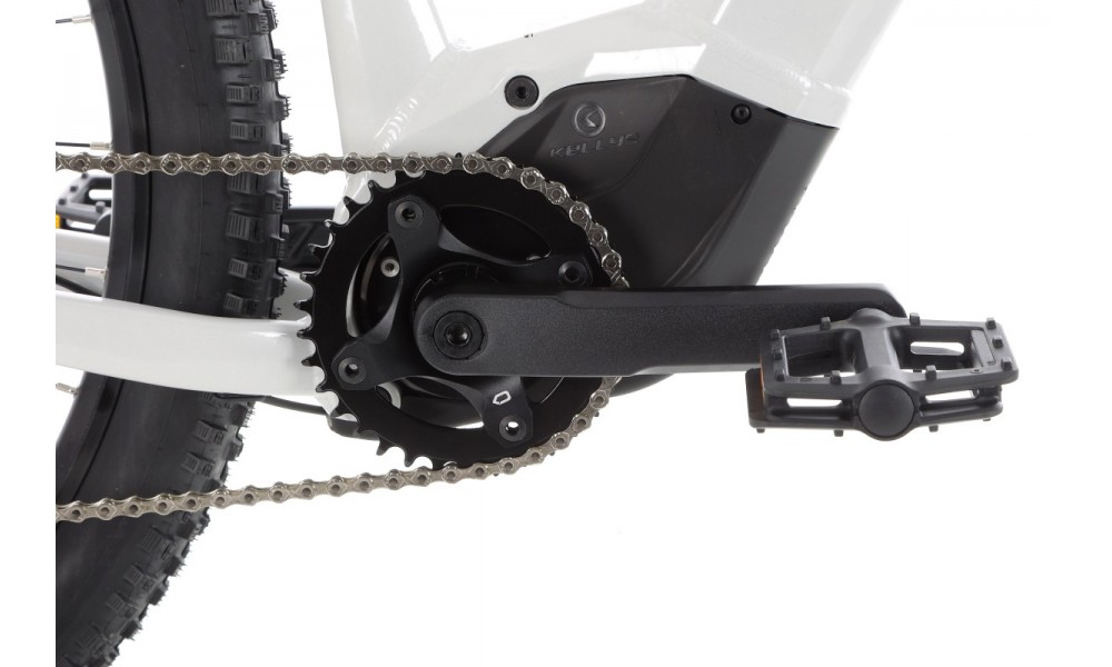 Rower górski elektryczny Kellys Tayen R50 27,5  Panasonic - biały-czarny