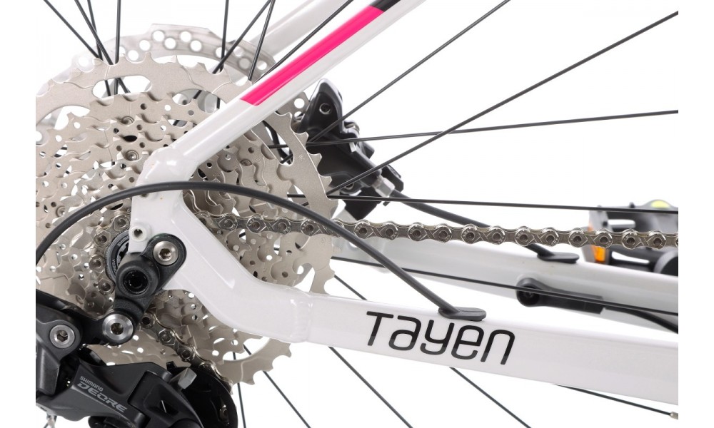 Rower górski elektryczny Kellys Tayen R50 27,5  Panasonic - biały-czarny