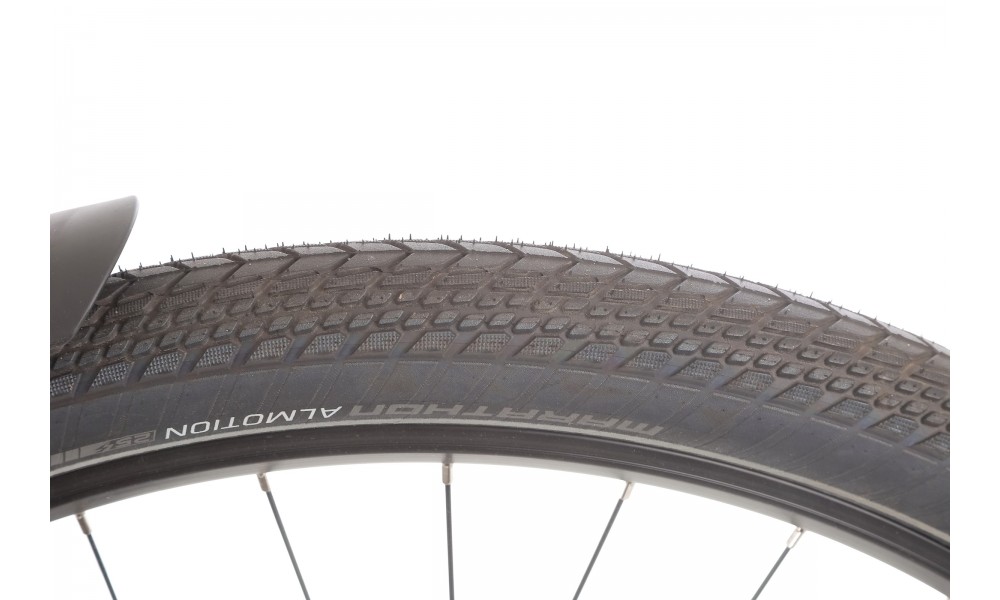 Rower trekingowy elektryczny Kellys E-Carson 70  Panasonic - szaro-czarny