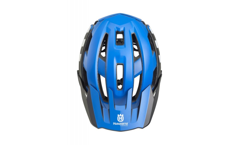 Kask Husqvarna Pathfinder Super Air R Spherical - niebieski