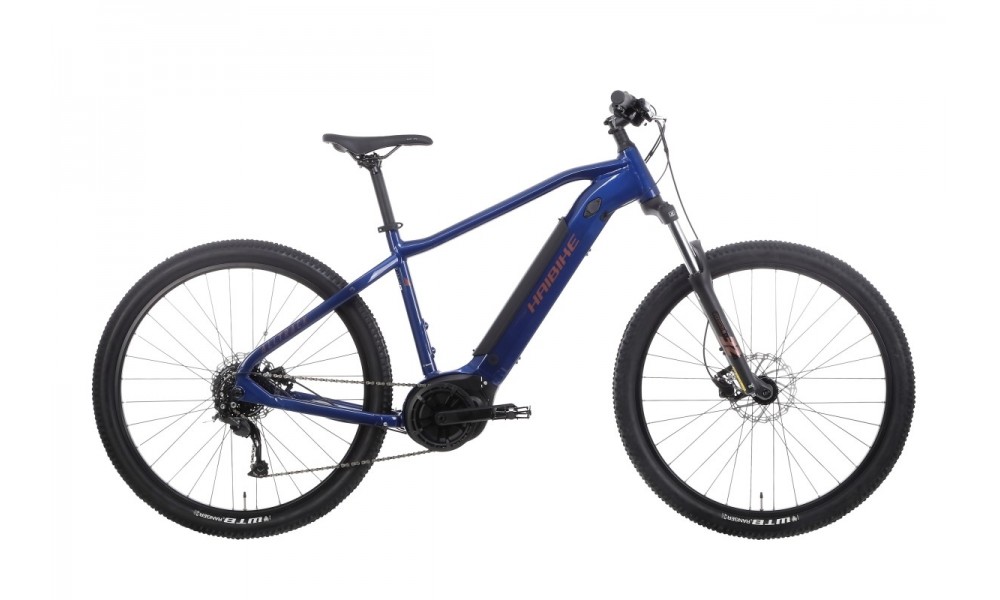Rower górski elektryczny Haibike AllTrack 4 29 - granatowy