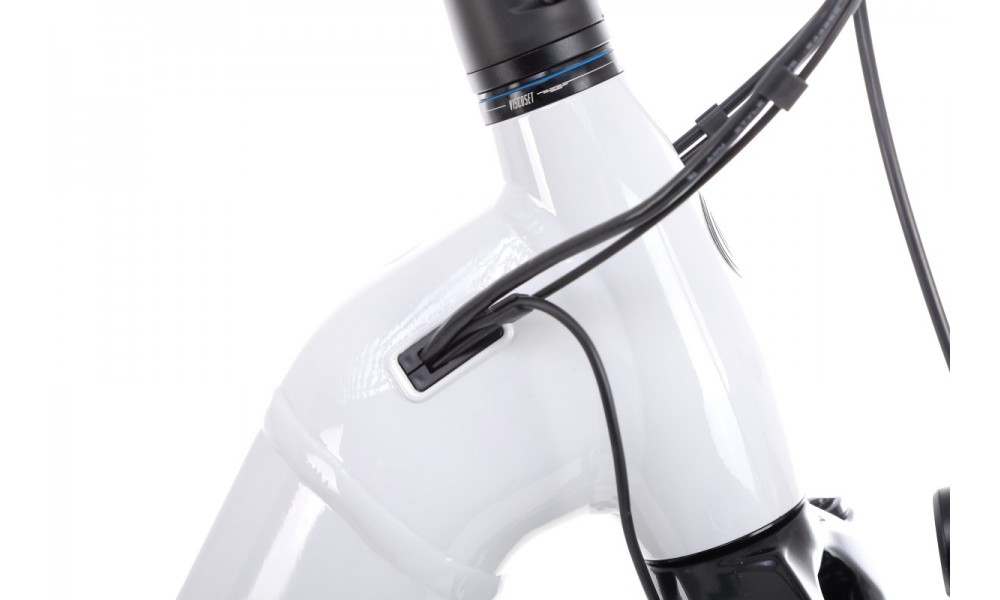 Rower trekkingowy elektryczny Winora Yucatan X12 Pro-Low - biały