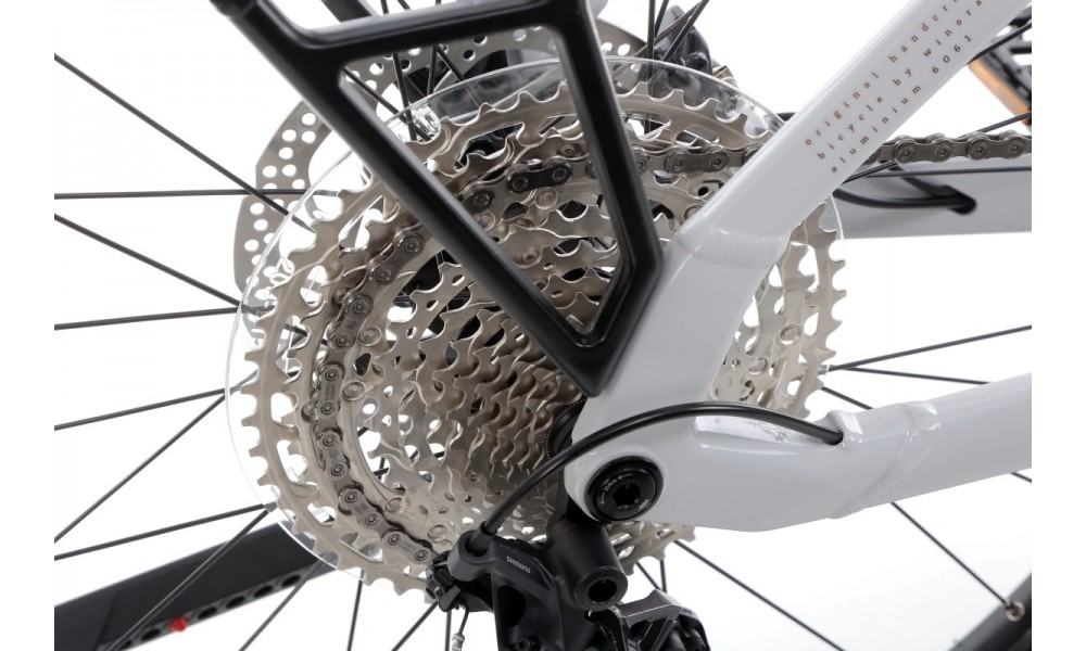 Rower trekkingowy elektryczny Winora Yucatan X12 Pro-Low - biały