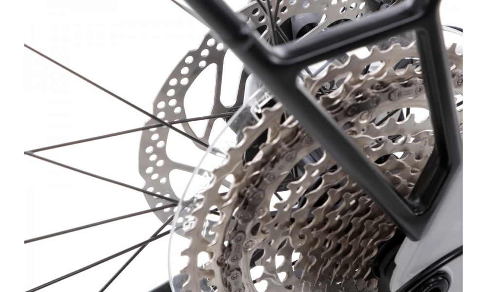 Rower trekkingowy elektryczny Winora Yucatan X12 Pro-Low - biały