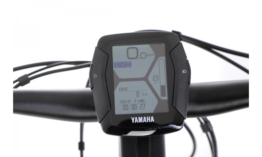 Rower trekkingowy elektryczny Winora Yucatan X12 Pro-Low - biały