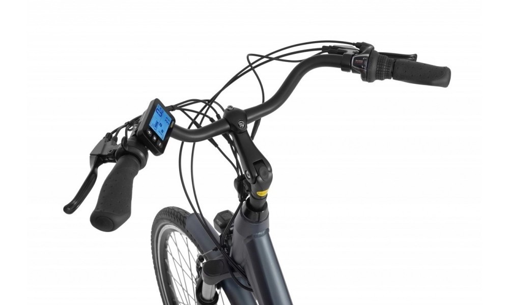 Rower miejski elektryczny Ecobike Traffic 26" 2023 14,5Ah - granatowy