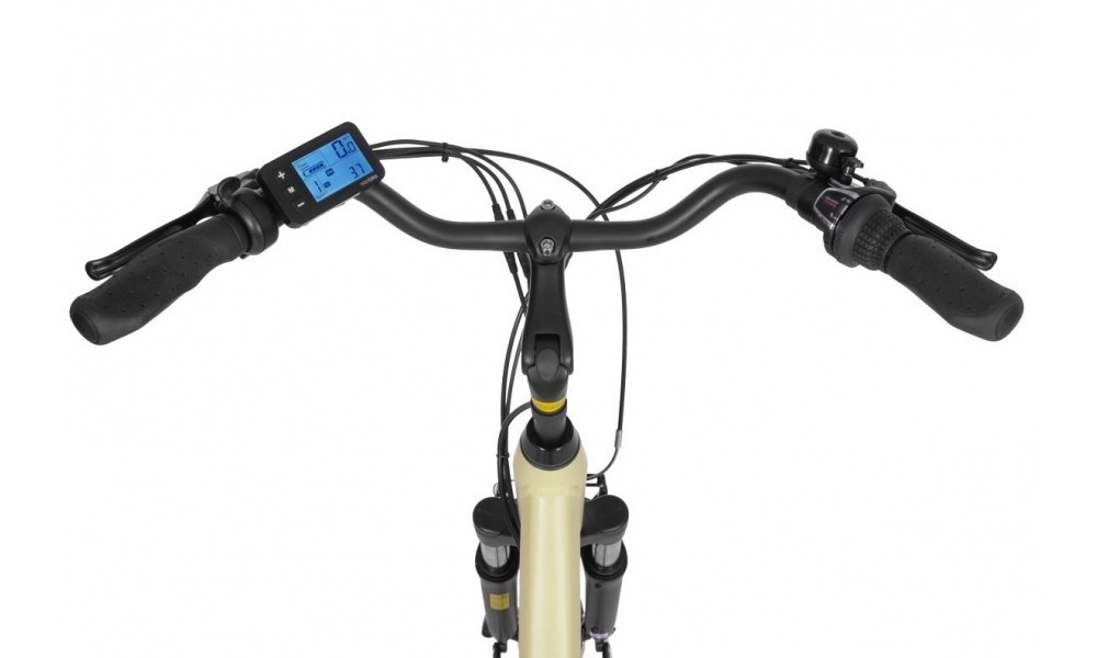 Rower miejski elektryczny Ecobike Traffic 26" 2023 14,5Ah - beżowy