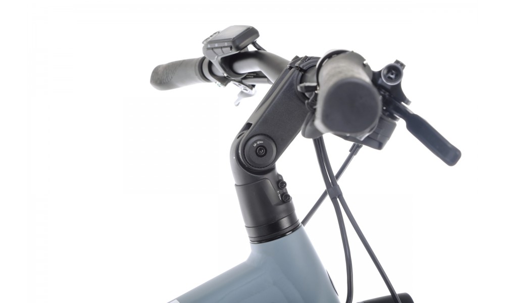 Rower trekkingowy elektryczny Winora Yucatan X10 High - szary