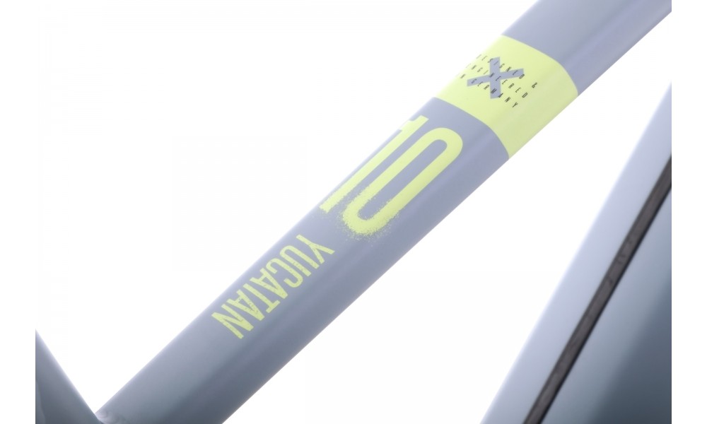 Rower trekkingowy elektryczny Winora Yucatan X10 High - szary