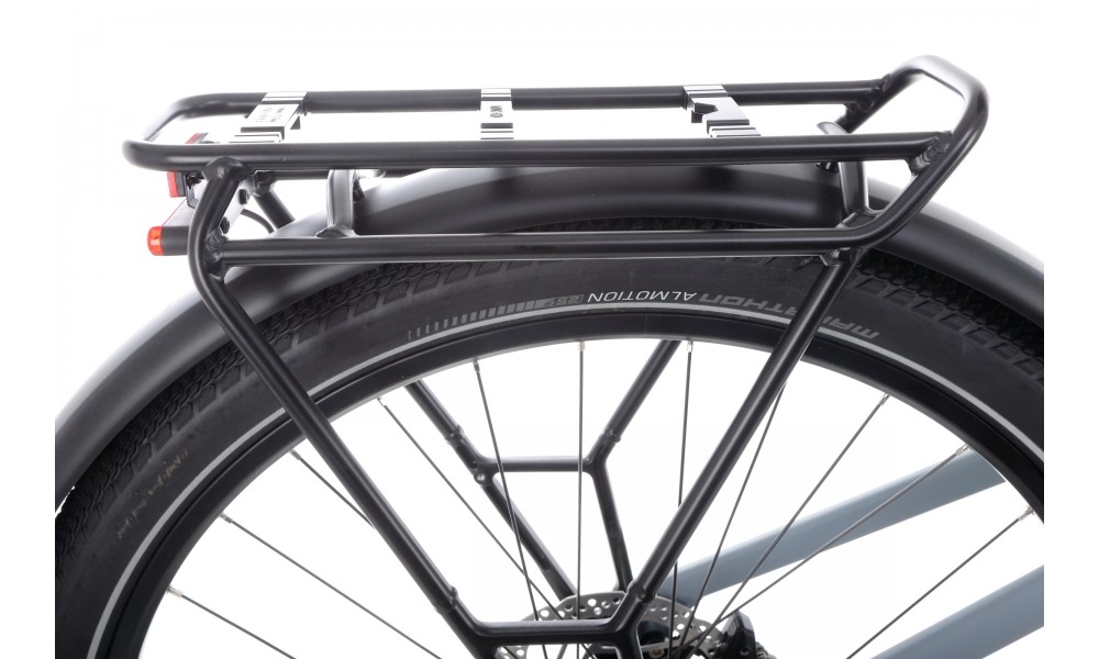 Rower trekkingowy elektryczny Winora Yucatan X10 High - szary