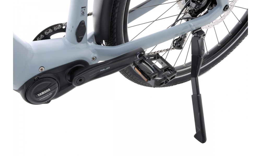 Rower trekkingowy elektryczny Winora Yucatan X10 High - szary