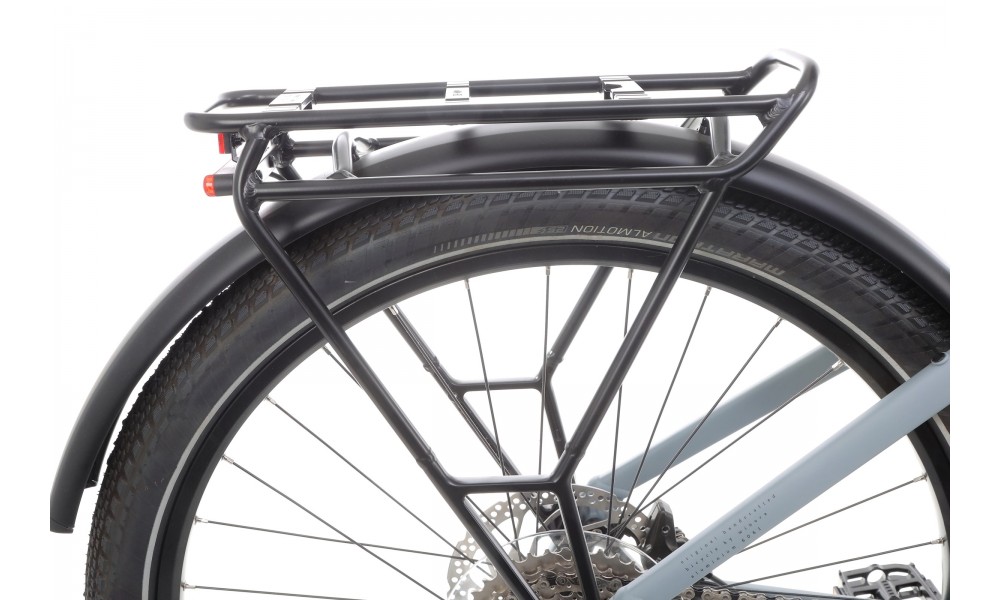 Rower trekkingowy elektryczny Winora Yucatan X10 Low - szary