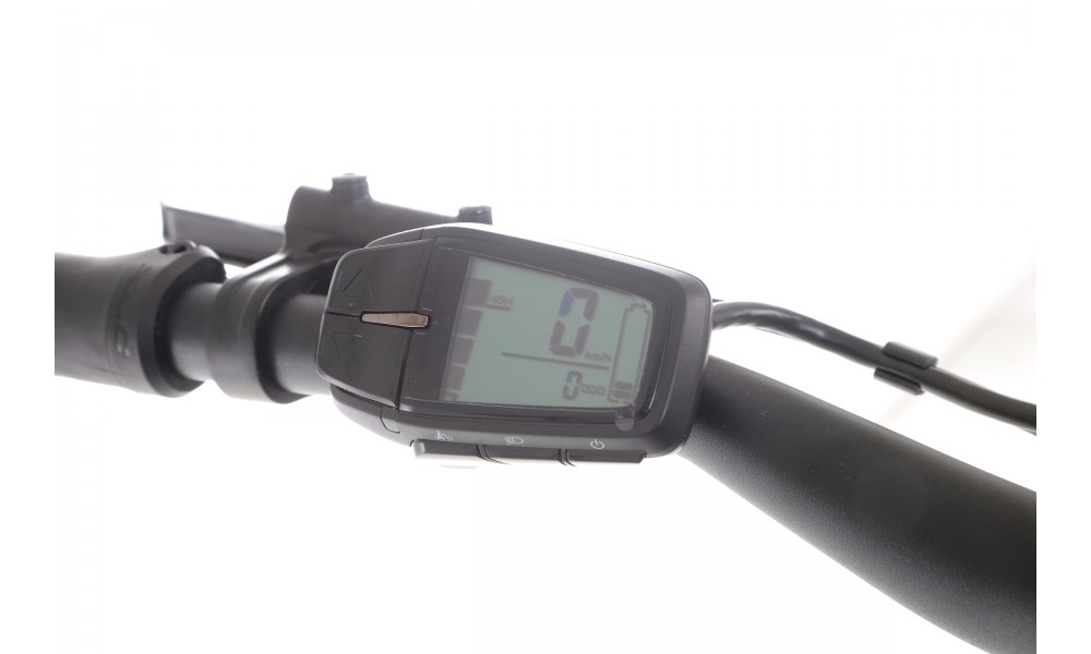 Rower trekkingowy elektryczny Winora Yucatan X10 Low - szary