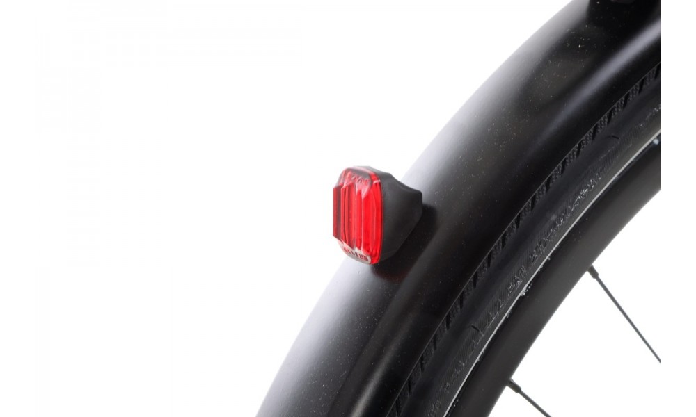 Rower miejski elektryczny Orbea VIBE MID H30 EQ - czerwony