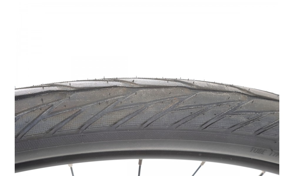 Rower miejski elektryczny Husqvarna Gran City 3 Wave - niebieski-czerwony