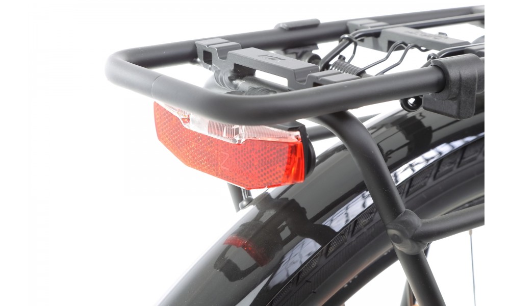 Rower miejski elektryczny Husqvarna Gran City 3 Wave - niebieski-czerwony