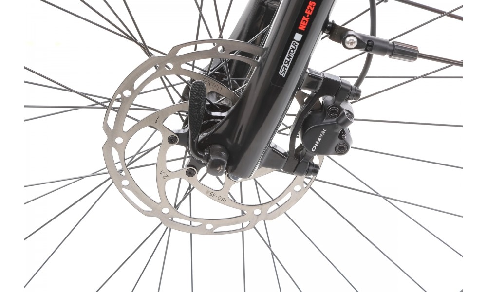 Rower miejski elektryczny Husqvarna Gran City 3 Wave - niebieski-czerwony