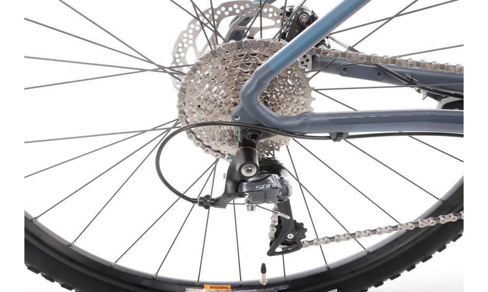 Rower gravel Ghost Asket - ciemnoniebiesko-niebieski