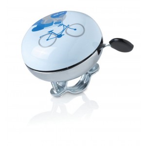 Dzwonek rowerowy XLC Mingun DD-M09 - niebieski 1