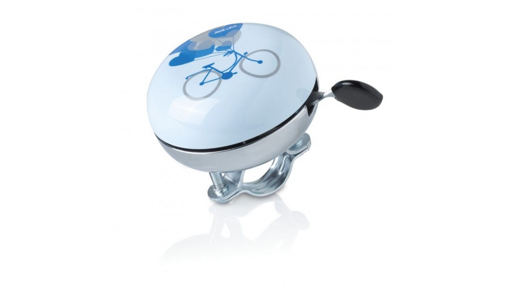 Dzwonek rowerowy XLC Mingun DD-M09 - niebieski