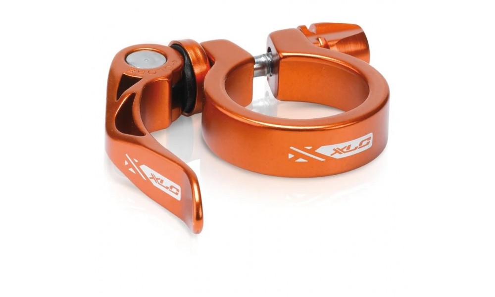 Obejma podsiodłowa XLC 31,8mm - pomarańczowy