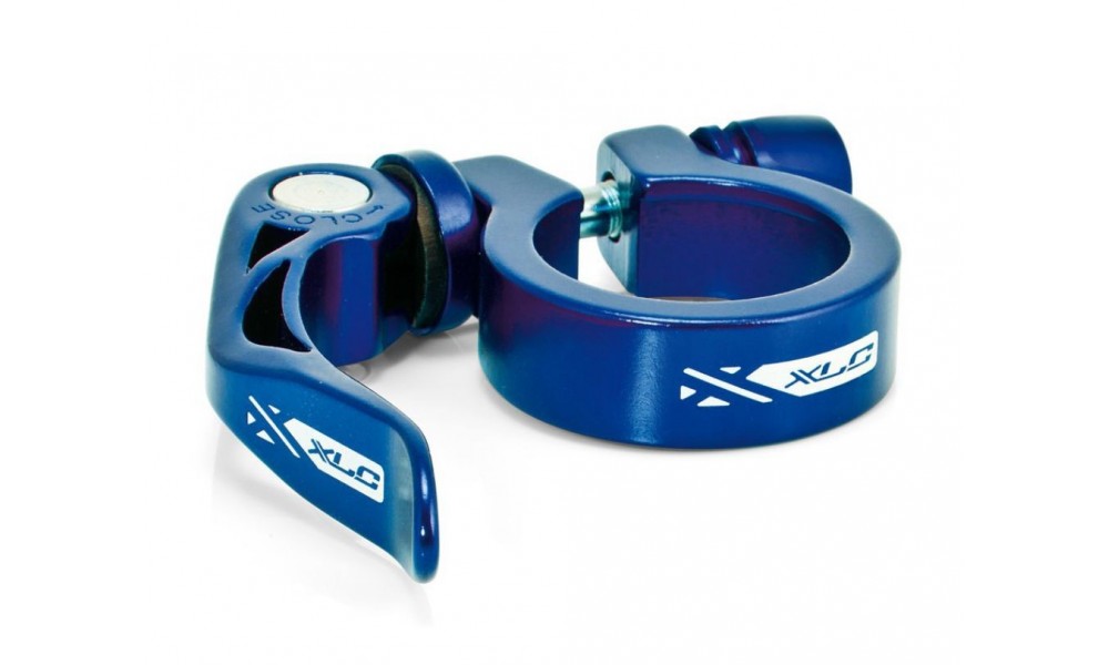 Obejma podsiodłowa XLC 34,9mm - niebieski