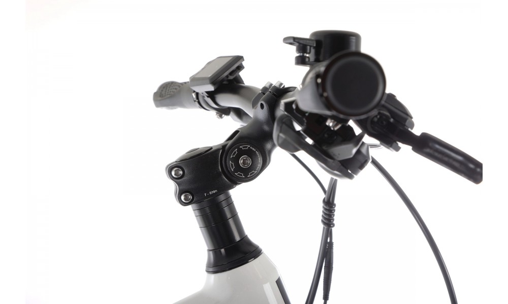 Rower elektryczny Barton HYBRID EV-350 - biały