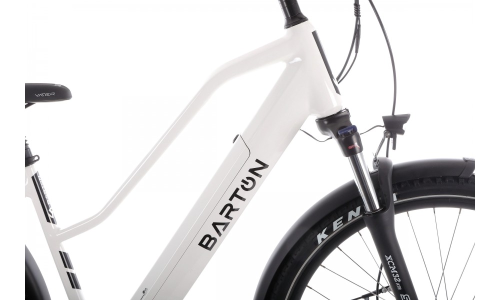 Rower elektryczny Barton HYBRID EV-350 - biały