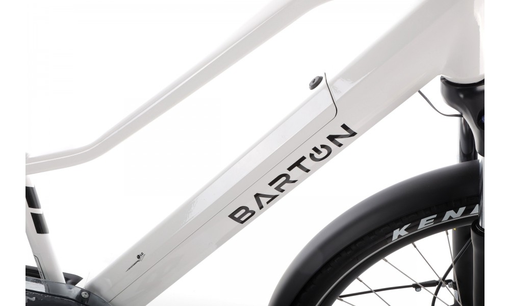 Rower elektryczny Barton HYBRID EV-350 - biały