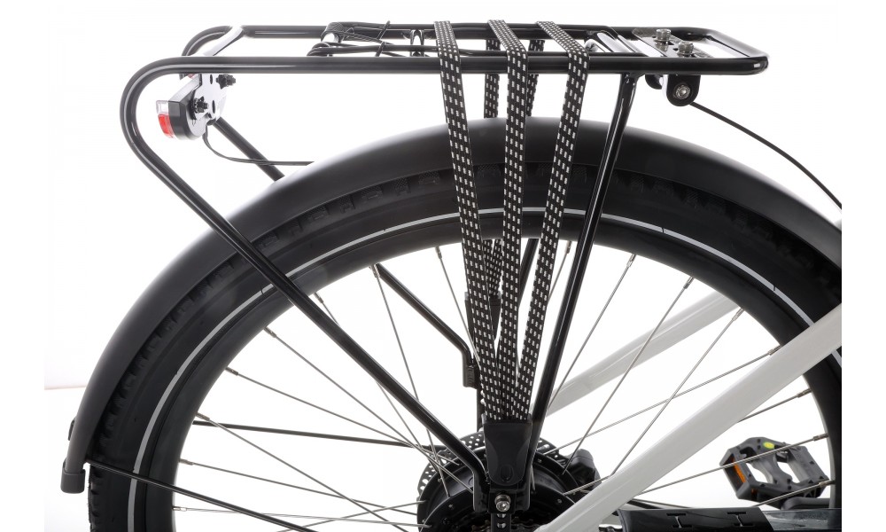 Rower elektryczny Barton HYBRID EV-350 - biały