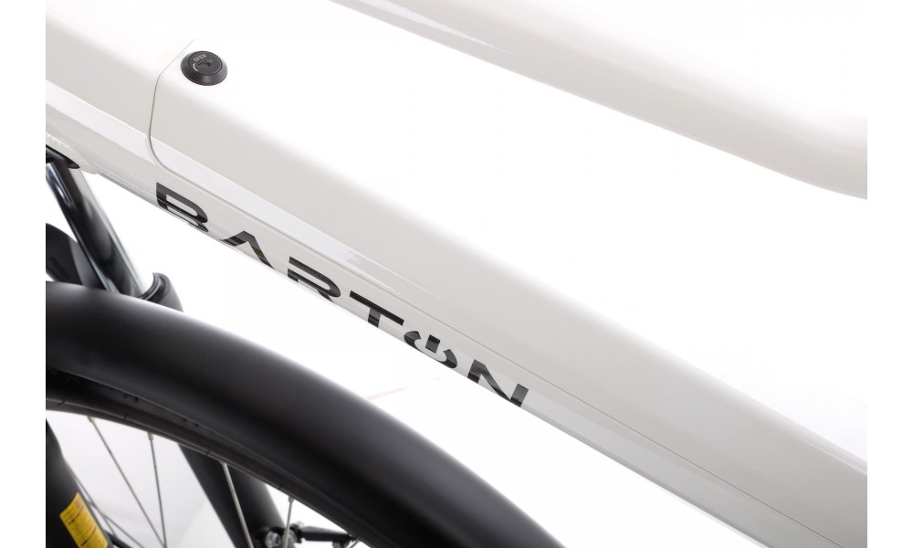 Rower elektryczny Barton HYBRID EV-350 - biały