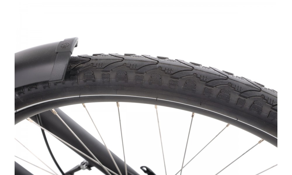 Rower elektryczny Barton HYBRID EV-350 - czerwony