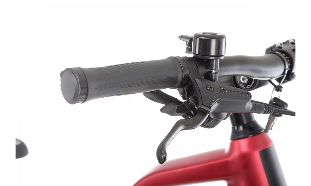 Rower elektryczny Barton HYBRID EV-350 - czerwony