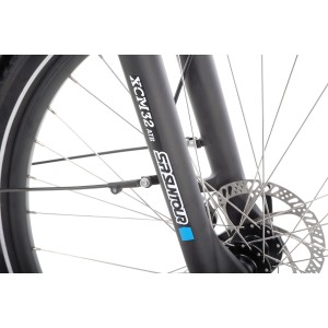 Rower elektryczny Barton HYBRID EV-350 - grafitowy 2