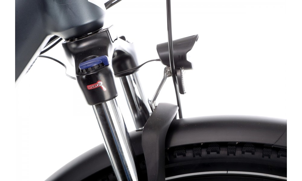 Rower elektryczny Barton HYBRID EV-350 - grafitowy