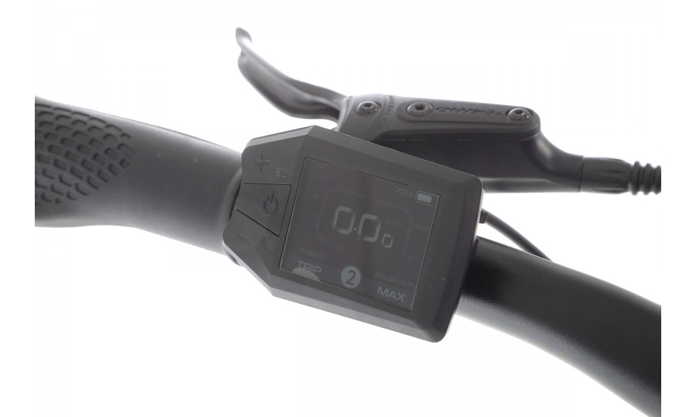 Rower elektryczny Barton HYBRID EV-350 - grafitowy