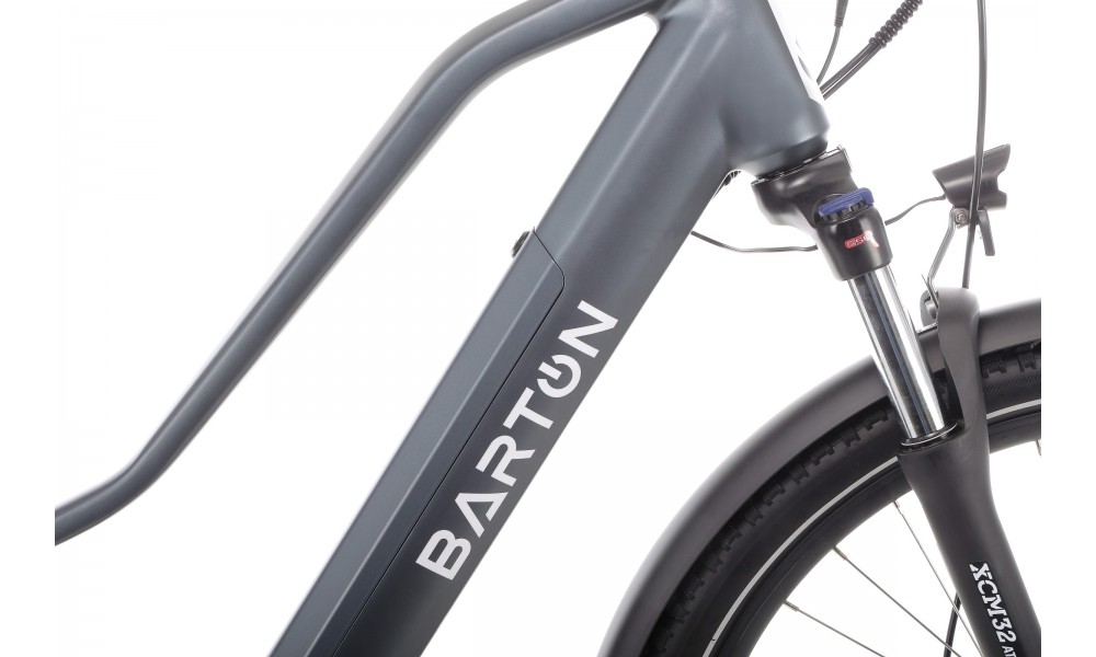 Rower elektryczny Barton HYBRID EV-350 - grafitowy