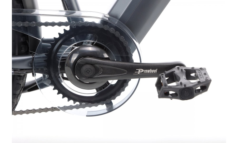 Rower elektryczny Barton HYBRID EV-350 - grafitowy