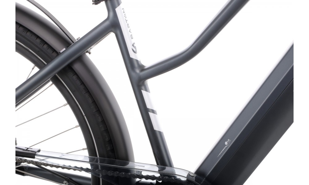 Rower elektryczny Barton HYBRID EV-350 - grafitowy