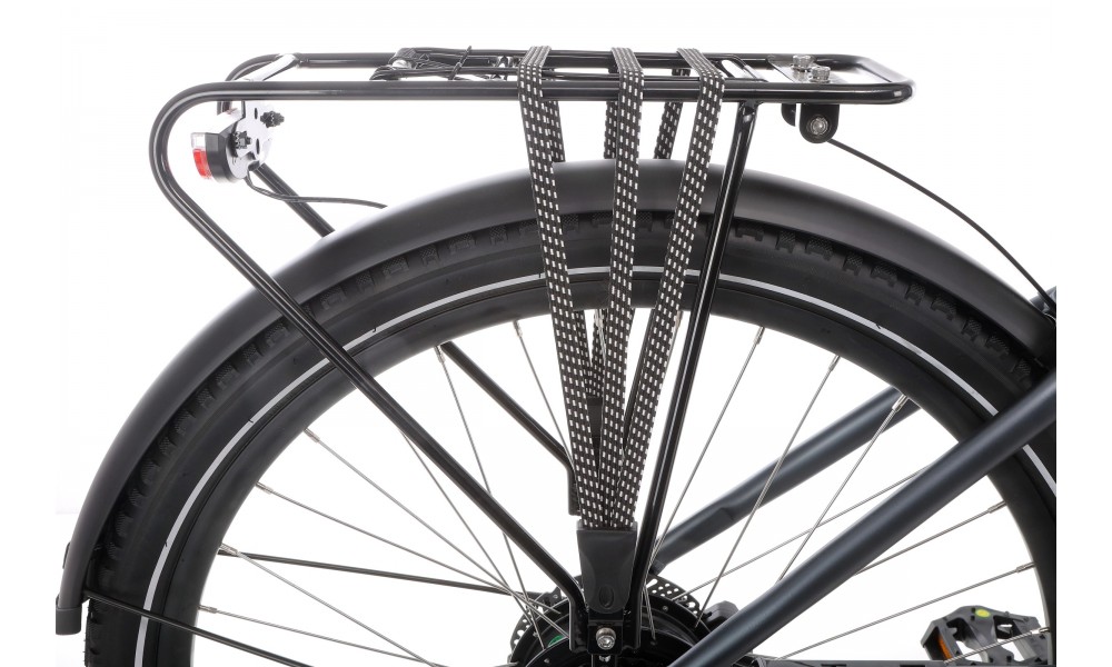 Rower elektryczny Barton HYBRID EV-350 - grafitowy