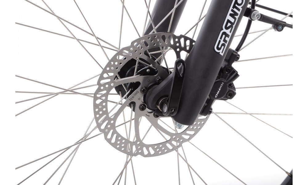 Rower elektryczny Barton HYBRID EV-350 - grafitowy