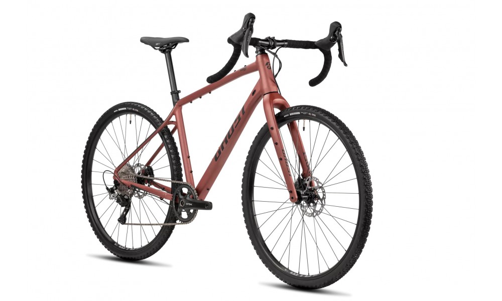 Rower gravel Ghost Asket Advanced - czerwono-czarny