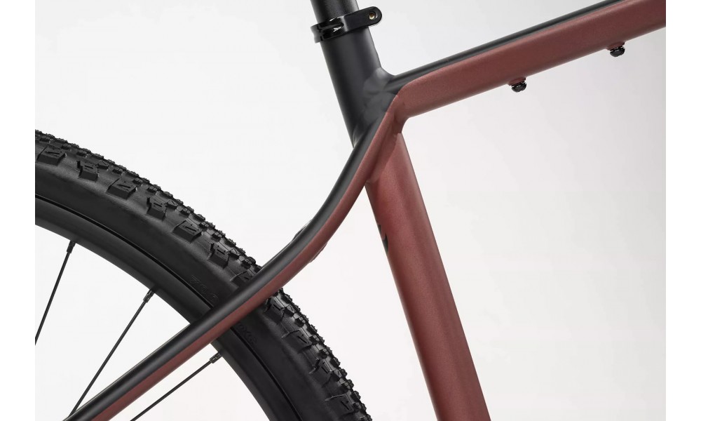 Rower gravel Ghost Asket Advanced - czerwono-czarny