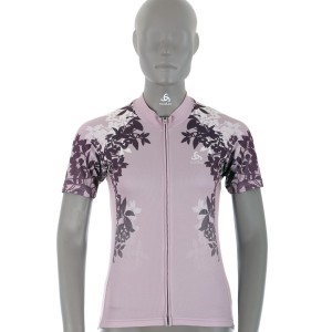 Koszulka damska Odlo Stand-up - różowy wzór 1