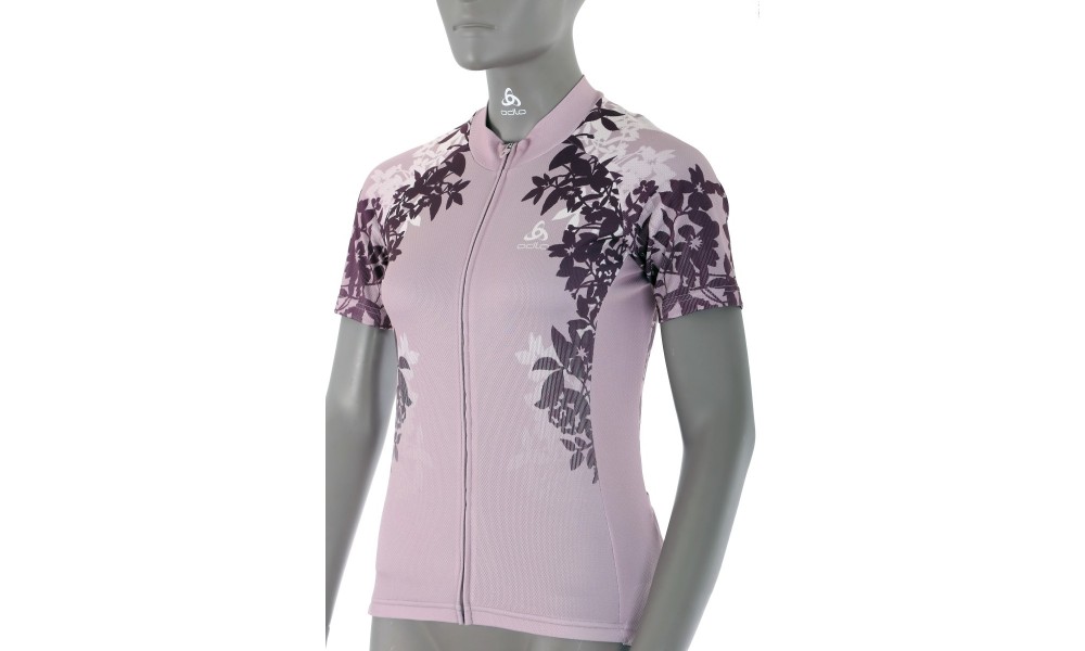 Koszulka damska Odlo Stand-up - różowy wzór