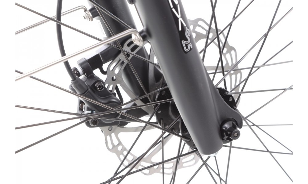 Rower trekkingowy elektryczny Ecobike X-Cross M - czarny