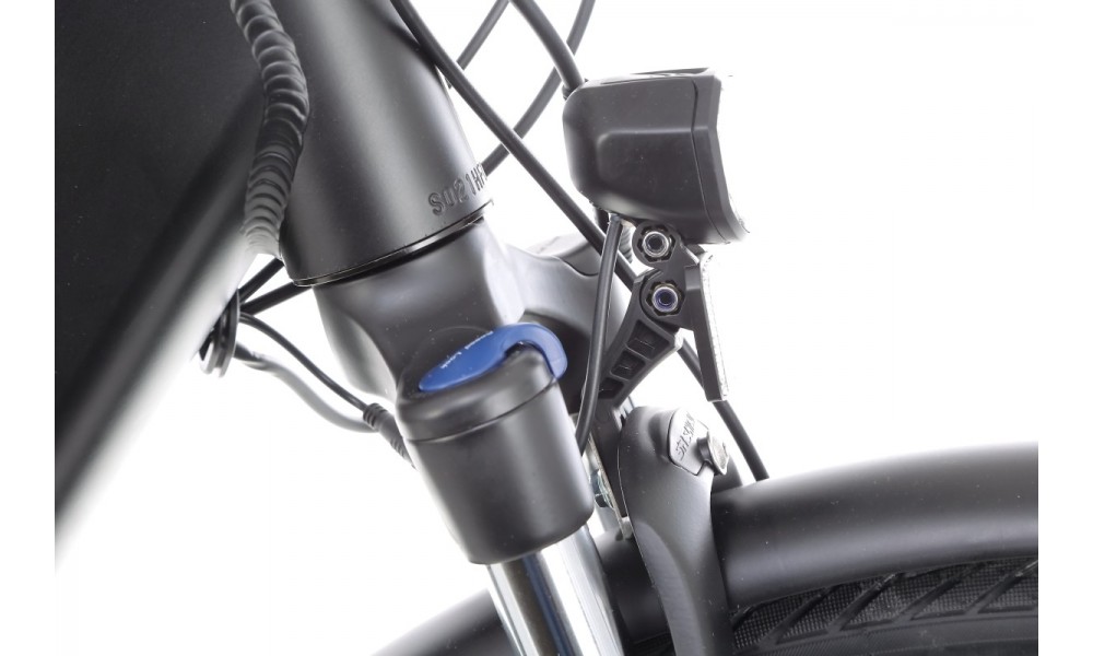 Rower trekkingowy elektryczny Ecobike X-Cross M - czarny