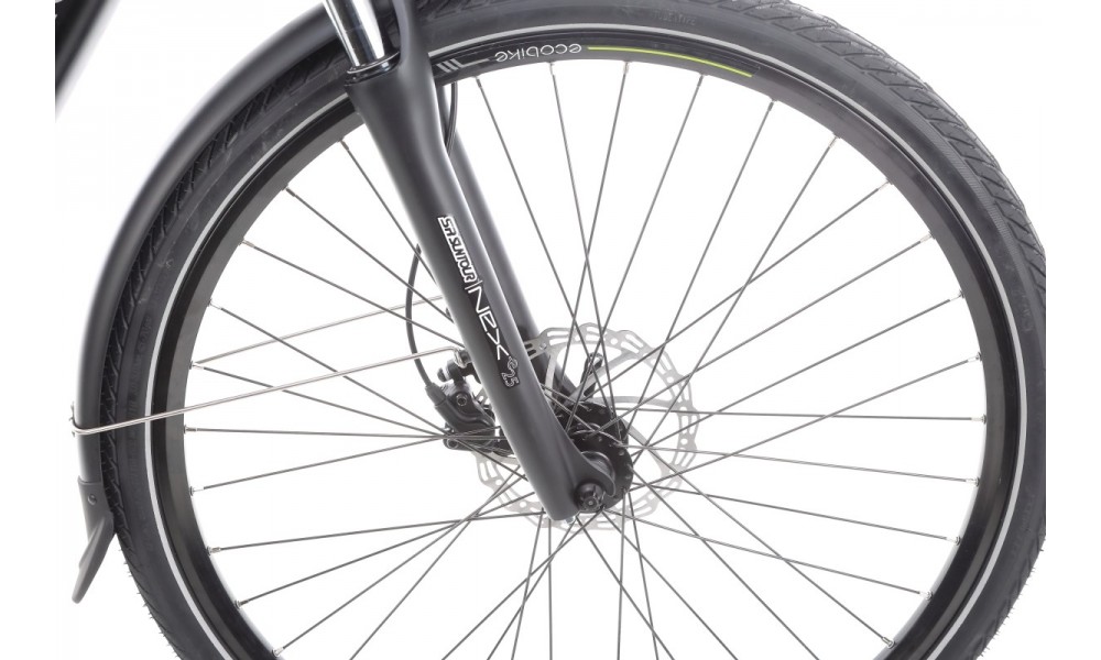 Rower trekkingowy elektryczny Ecobike X-Cross M - czarny